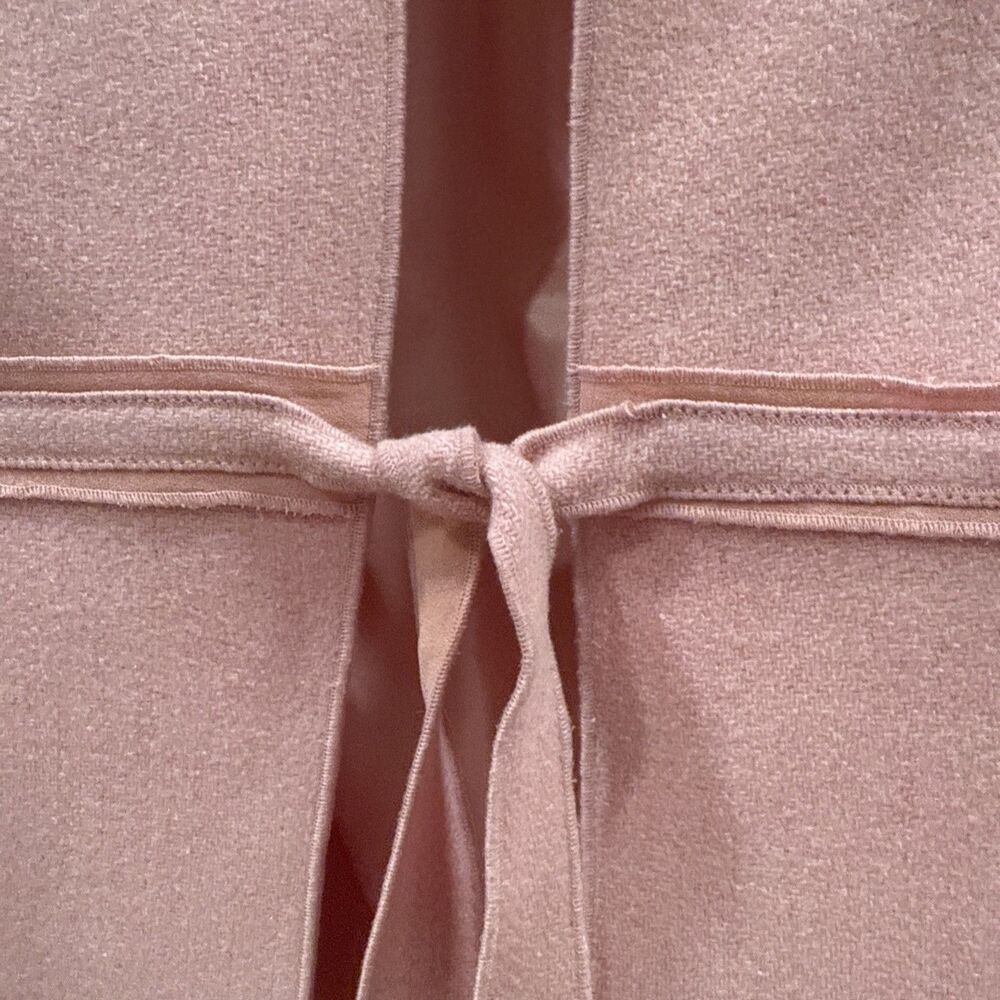 🌸 Pink Tie-Front Etctera Blazer – Size 6 – Feminine Belted Waist, Fully Lined - Picture 5 of 12